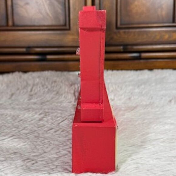 Gerson International MERRY CHRISTMAS Wood LED Light Tabletop Holiday Decor Sign - Picture 9 of 14